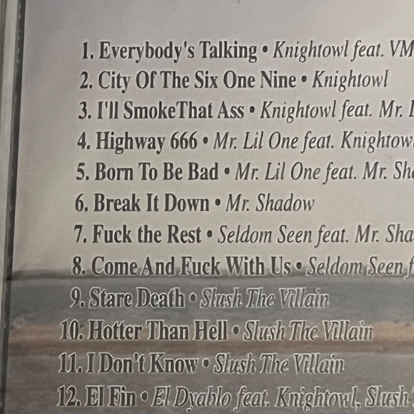 Vintage 2002 Mr Knightowl The Untouchables CD Hip Hop Gangsta - Picture 6 of 8